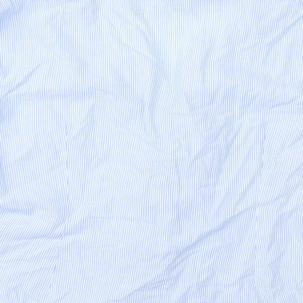 Phase Eight Womens Blue Striped  Basic Blouse Size 10