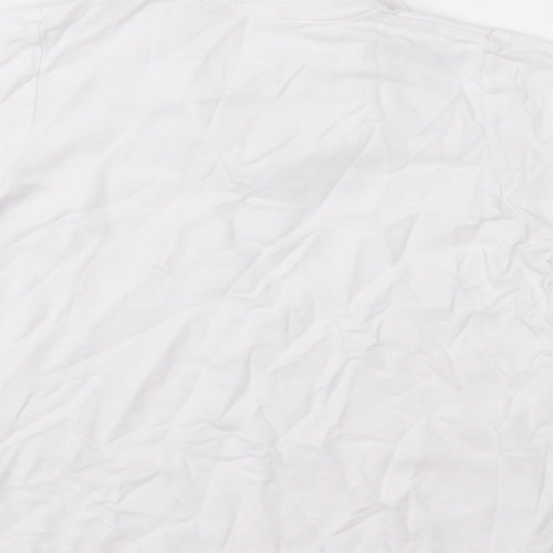 EWM Womens White   Basic Polo Size S