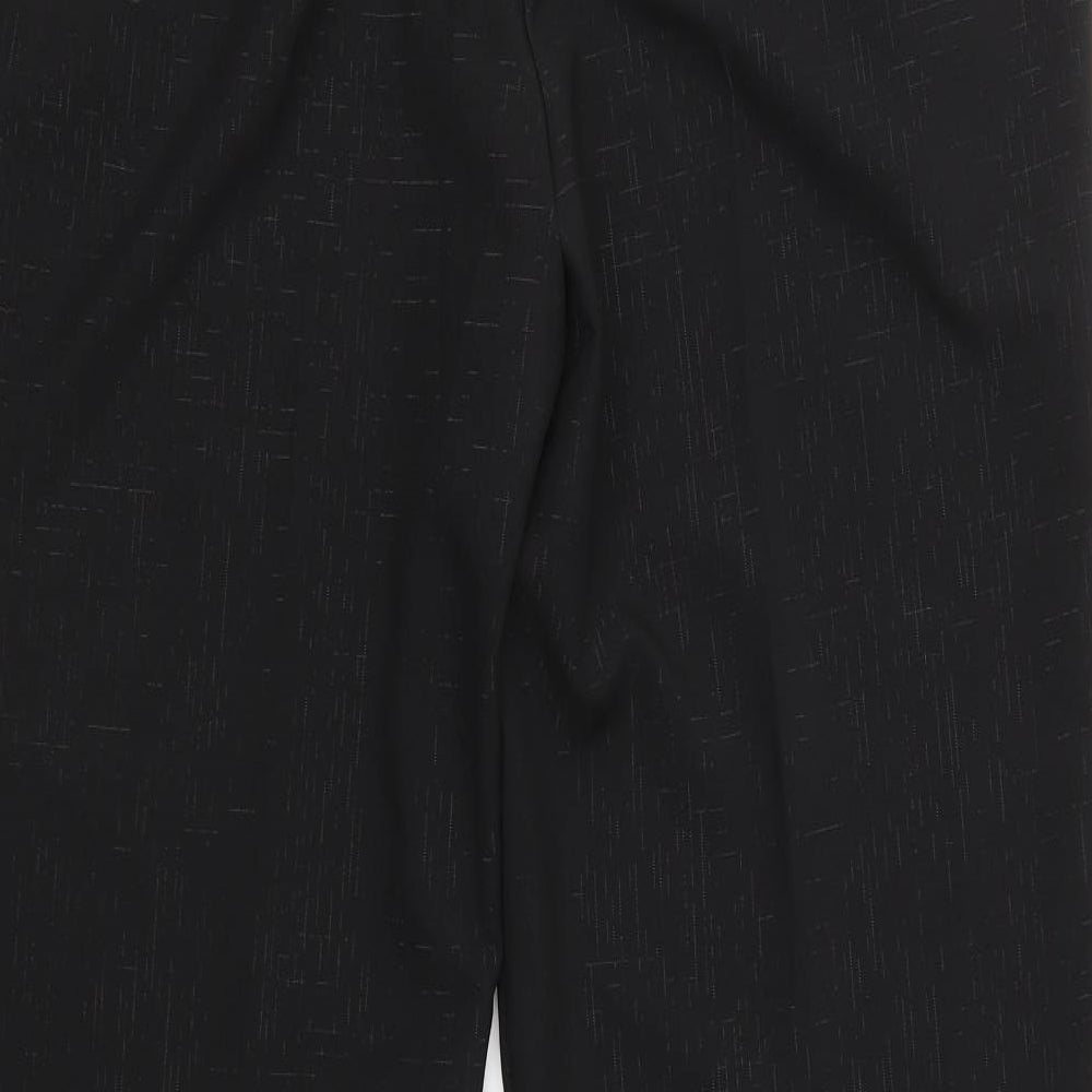 M&Co Womens Black   Trousers  Size 14 L29 in