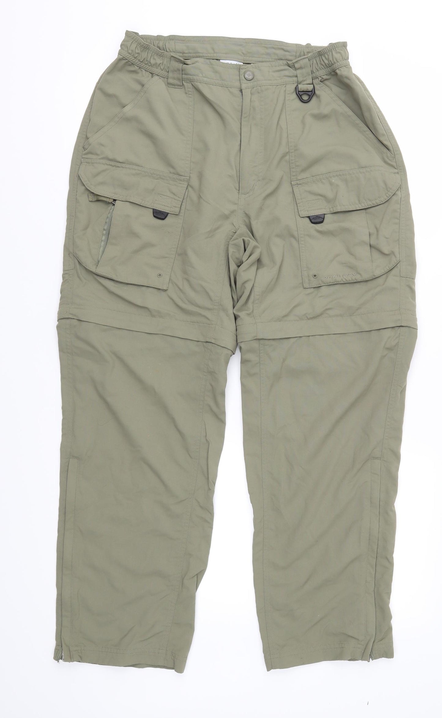 Columbia Mens Green   Cropped Trousers Size S L26 in
