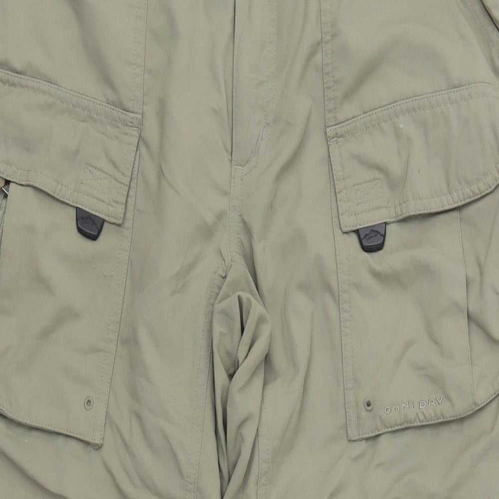 Columbia Mens Green   Cropped Trousers Size S L26 in