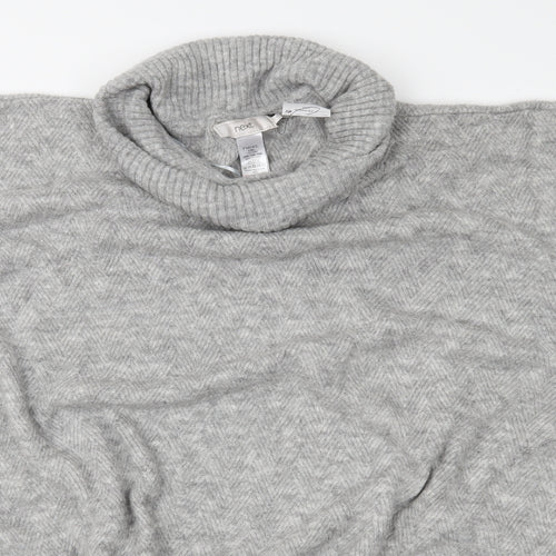 NEXT Womens Grey  Knit Pullover Jumper Size L