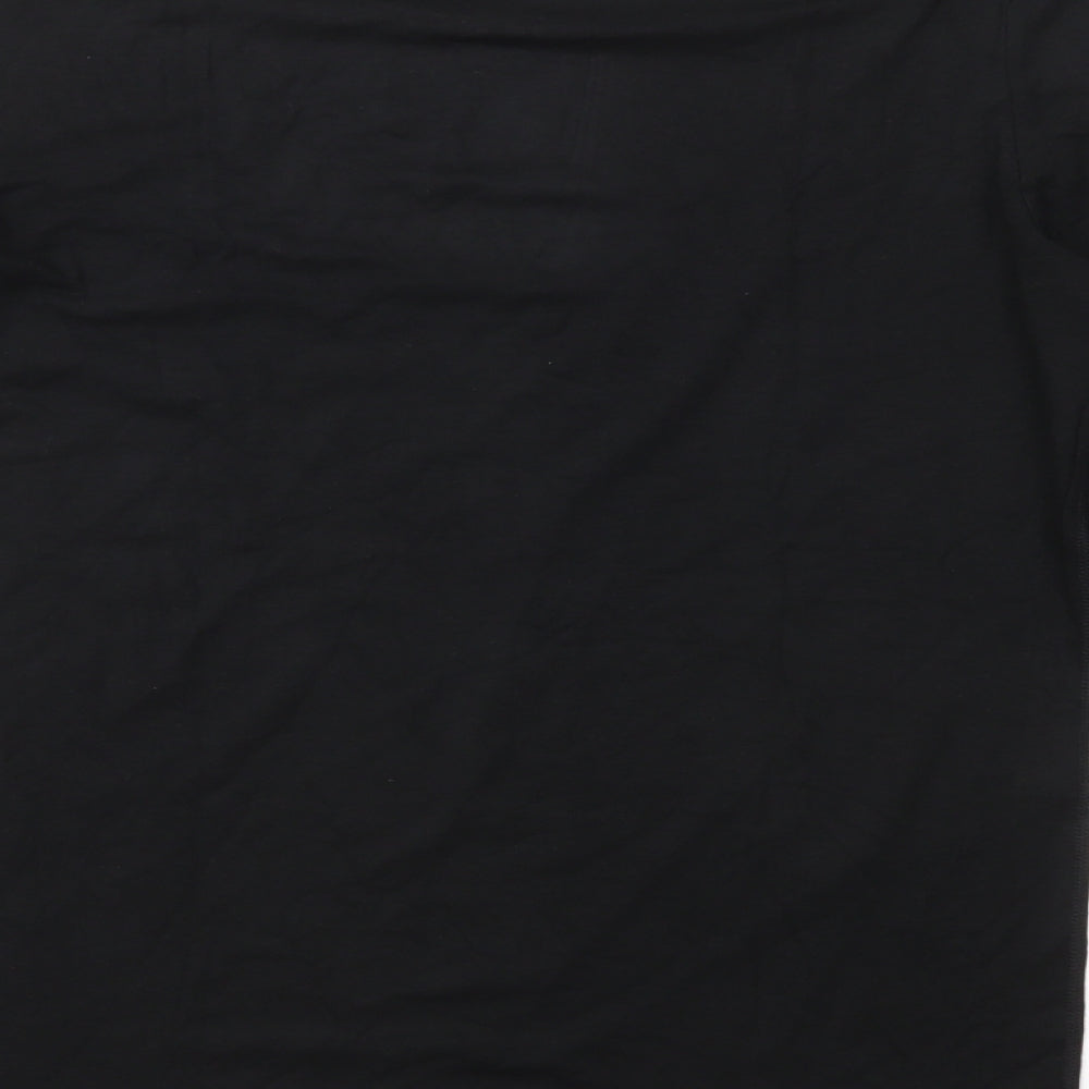 Marks and Spencer Mens Black  Jersey  T-Shirt Size S