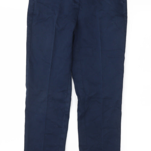 Marks and Spencer Womens Blue   Trousers  Size 8 L25 in