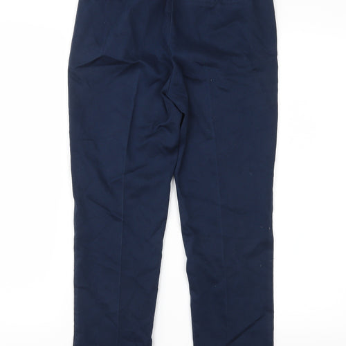 Marks and Spencer Womens Blue   Trousers  Size 8 L25 in