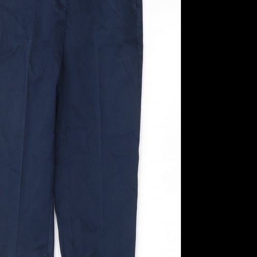 Marks and Spencer Womens Blue   Trousers  Size 8 L25 in