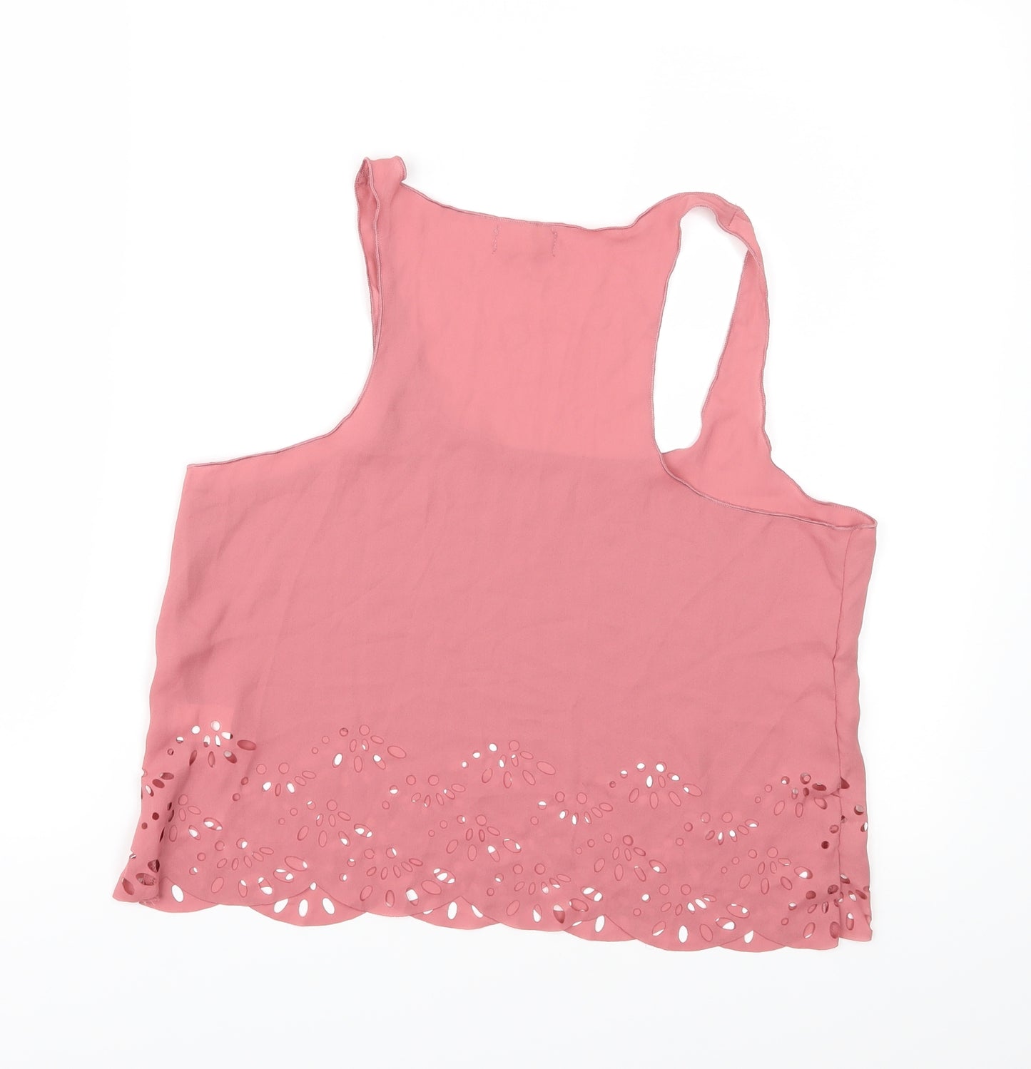 John Galt Womens Pink   Basic Blouse One Size