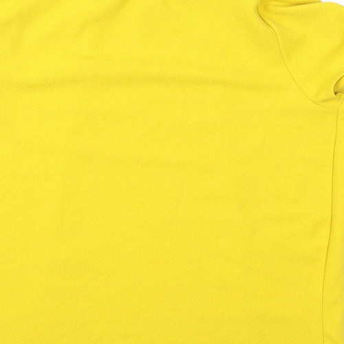 Papaya Womens Yellow   Basic Blouse Size 14