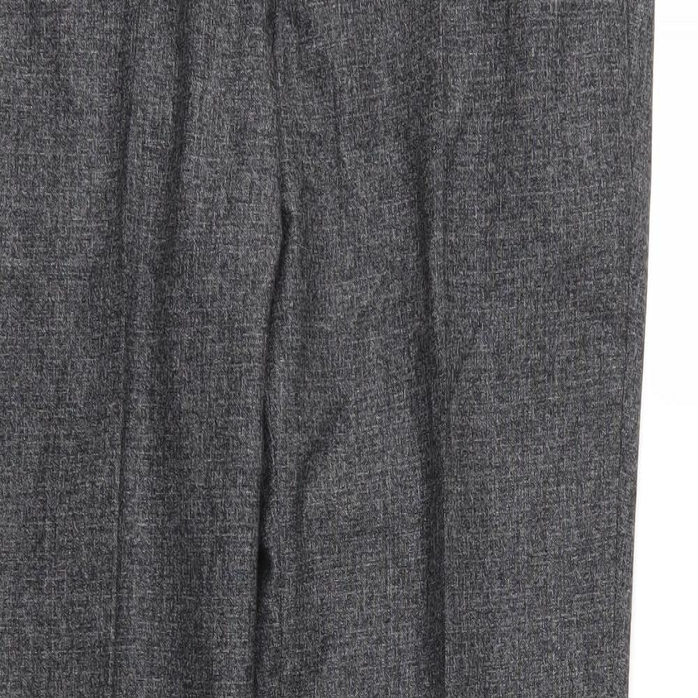 Alfred Brown Mens Grey   Trousers  Size 32 in L33 in
