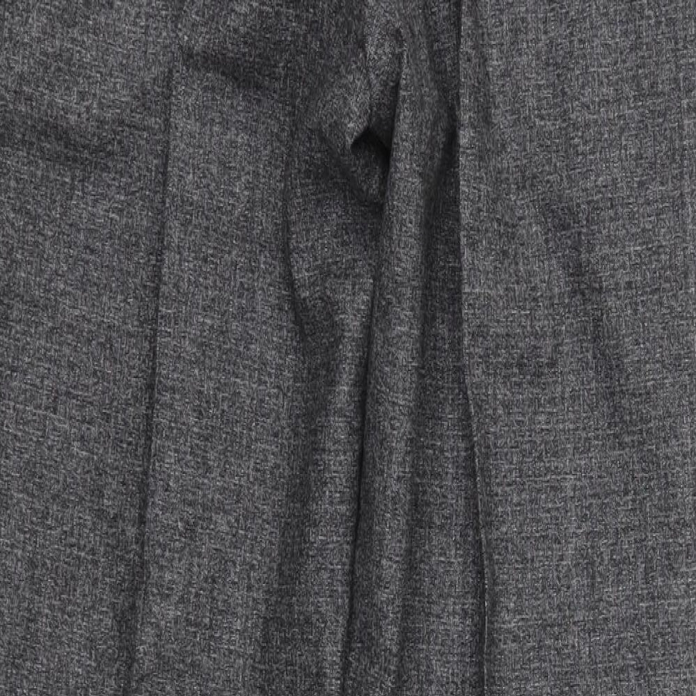 Alfred Brown Mens Grey   Trousers  Size 32 in L33 in