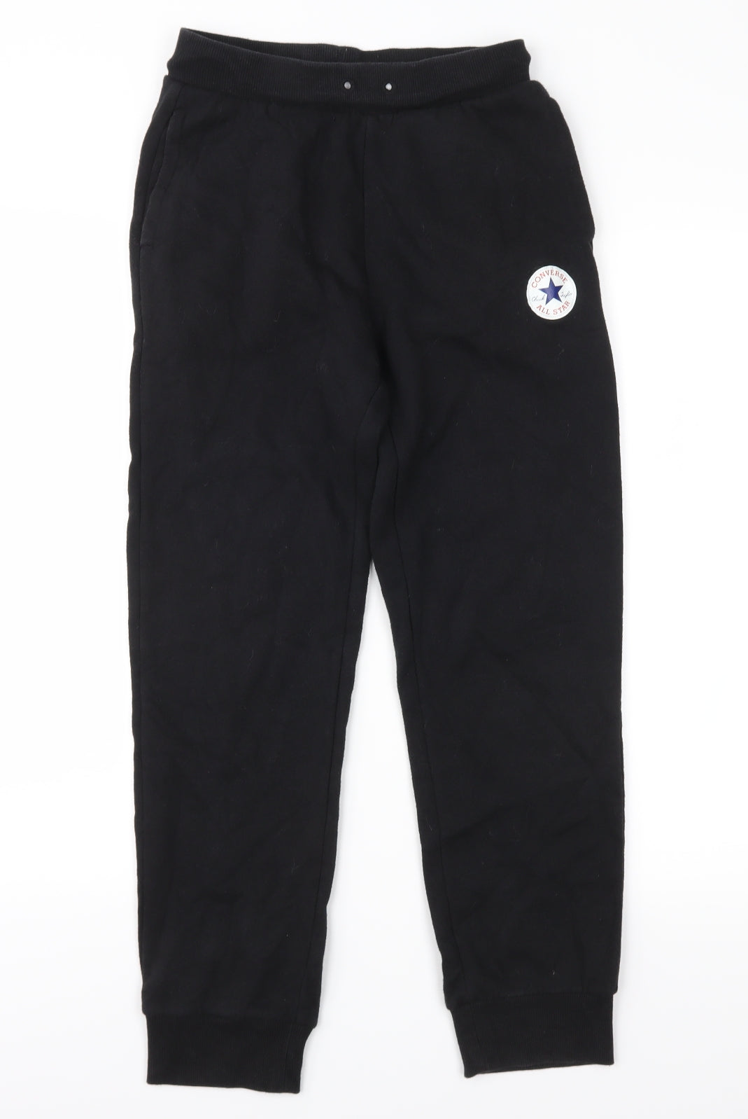 Converse Boys Black  Jersey Jogger Trousers Size 12-13 Years