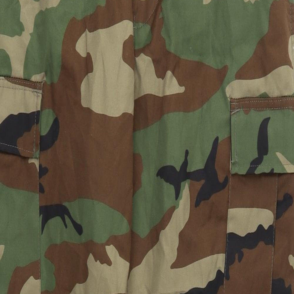 Mil-Tec Mens Multicoloured Camouflage  Cargo Trousers Size M L30 in