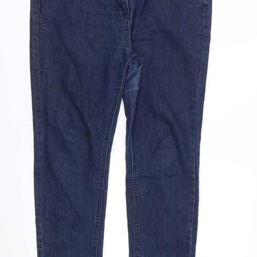 TU Womens Blue  Denim Straight Jeans Size 16 L29 in