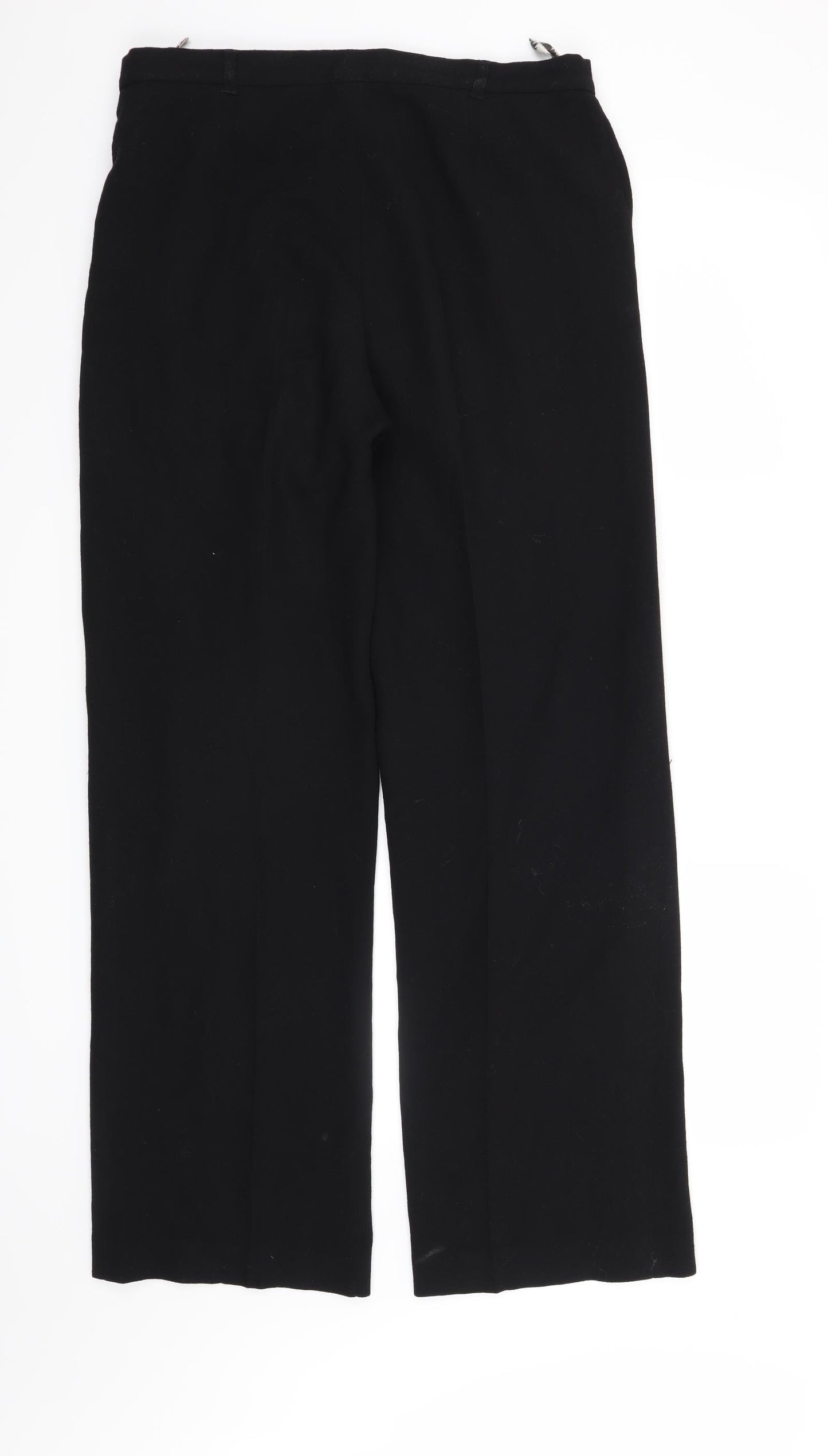 Paul Costelloe Womens Black   Trousers  Size 12 L32 in