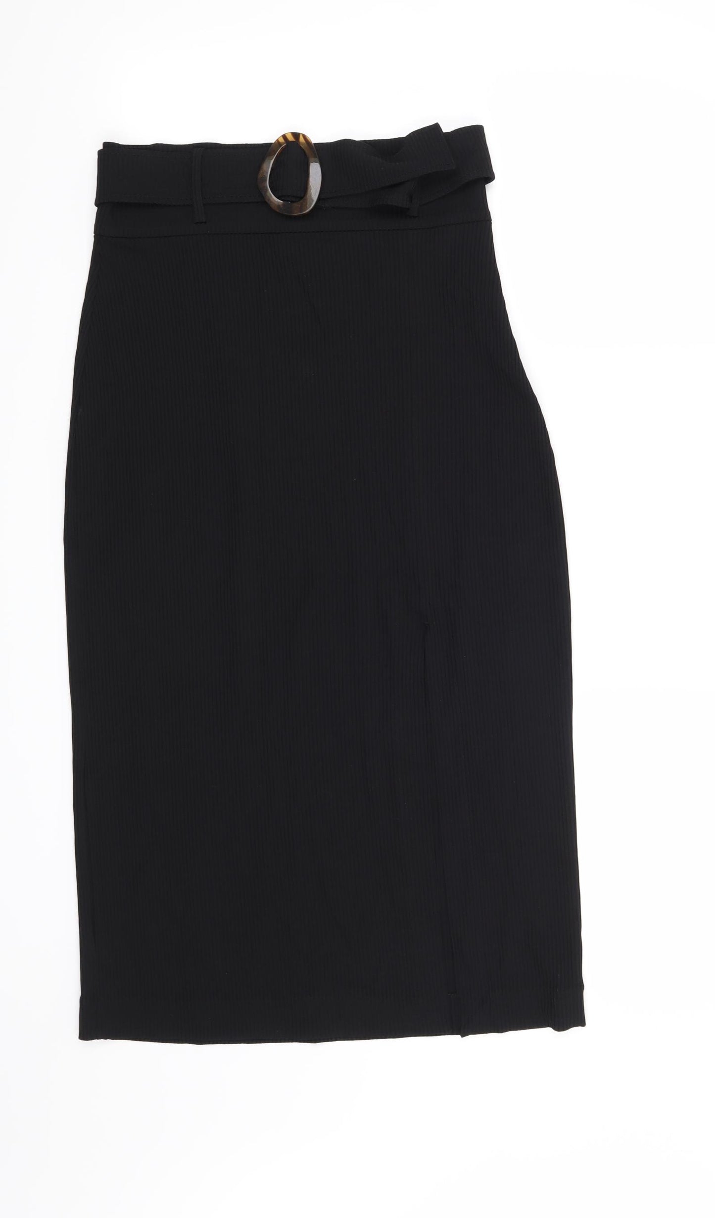 & Other Stories Womens Black   A-Line Skirt Size 8