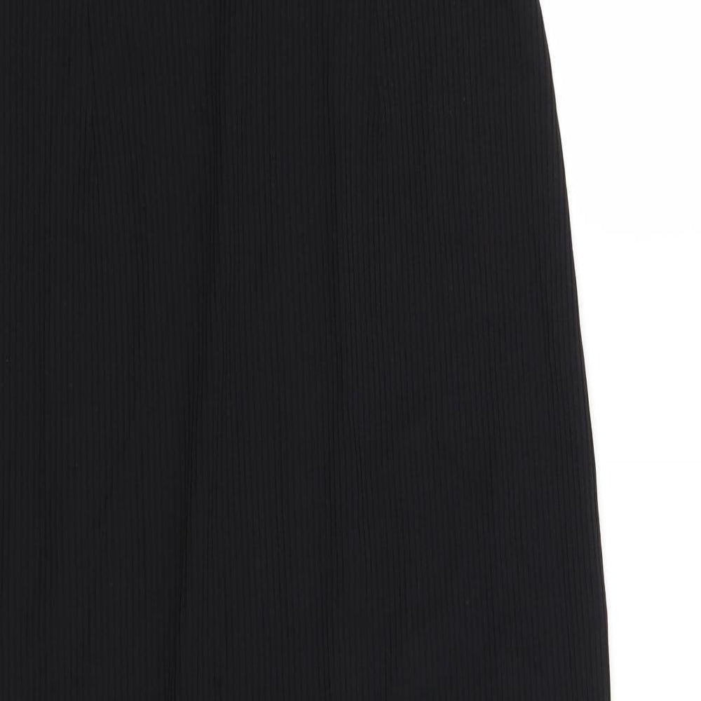 & Other Stories Womens Black   A-Line Skirt Size 8