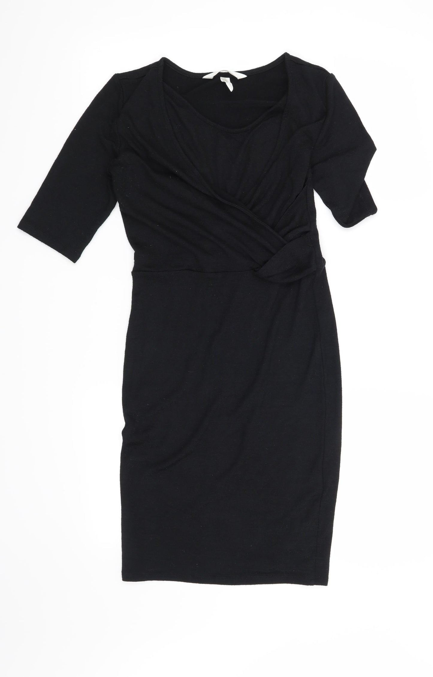 H&M Womens Black   Jumper Dress  Size XS