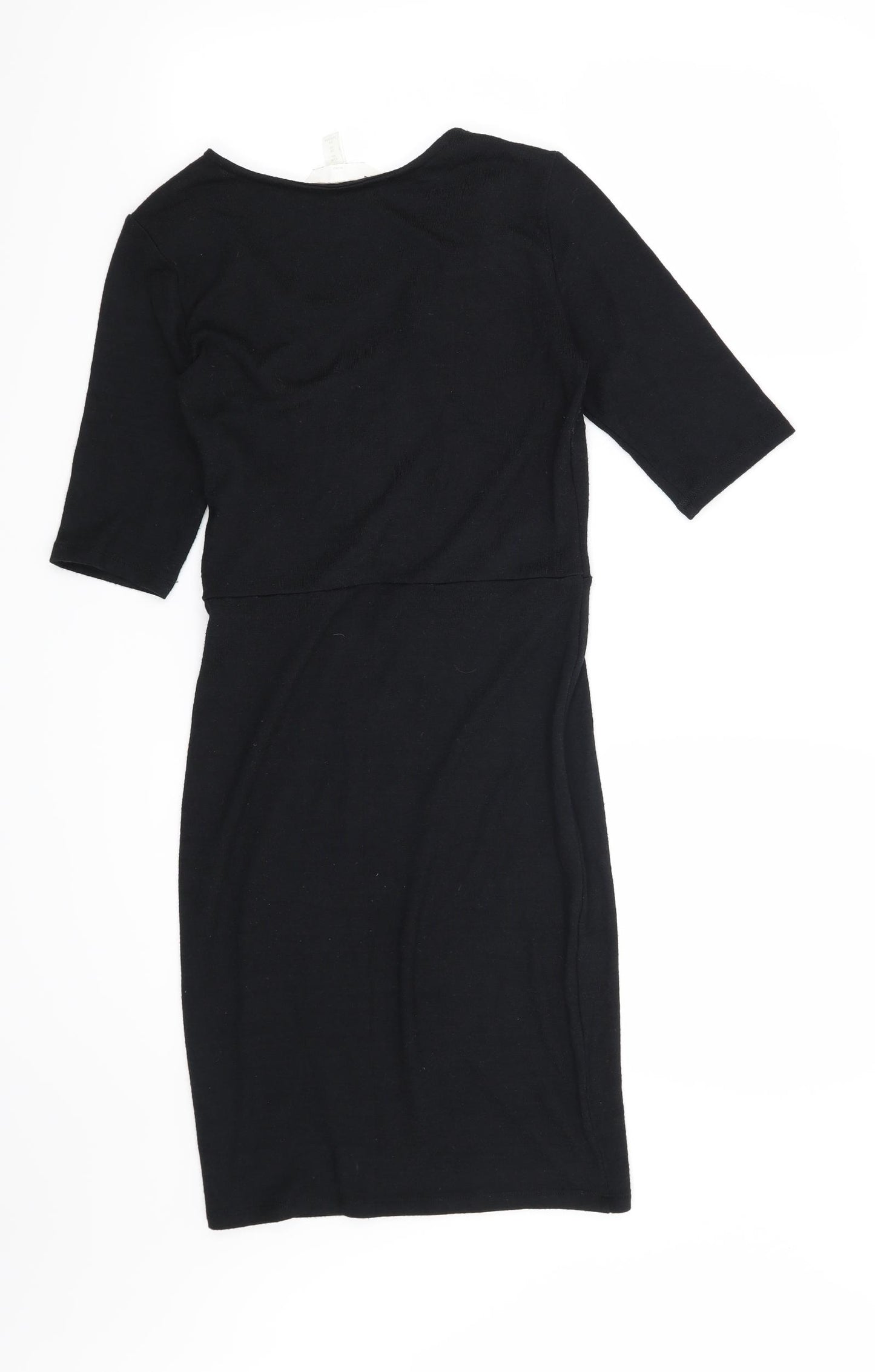 H&M Womens Black   Jumper Dress  Size XS