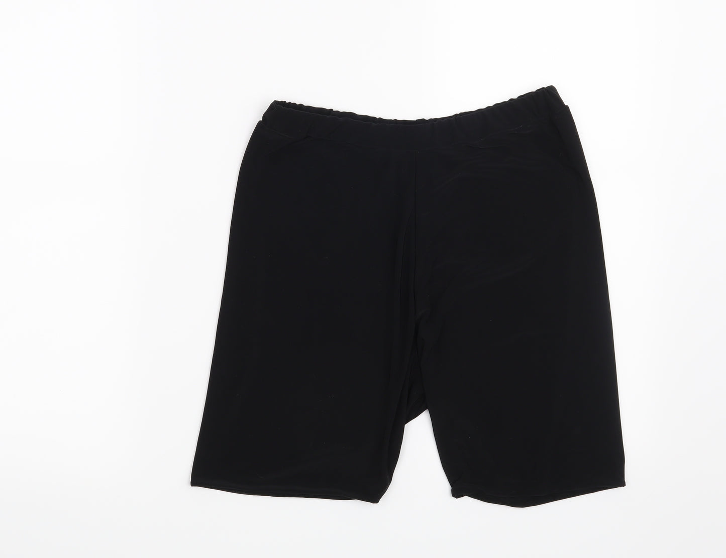 Pretty Little Thing Womens Black   Biker Shorts Size 14