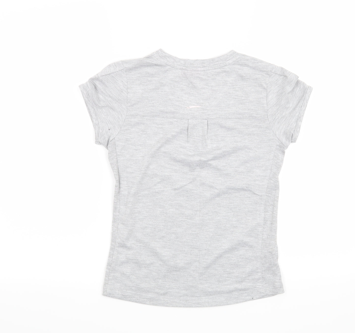 LA Gear Girls Grey   Basic T-Shirt Size 11-12 Years