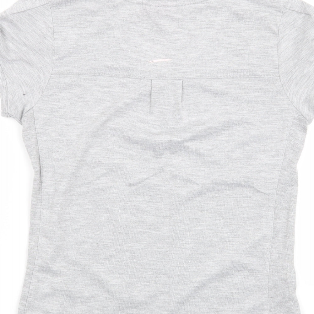 LA Gear Girls Grey   Basic T-Shirt Size 11-12 Years