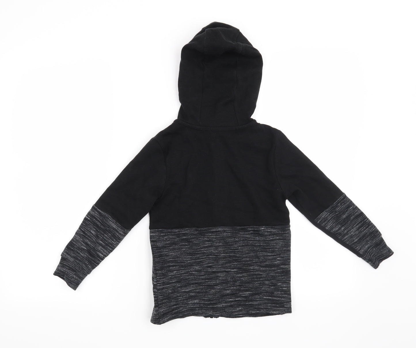 George Boys Black   Full Zip Hoodie Size 5-6 Years