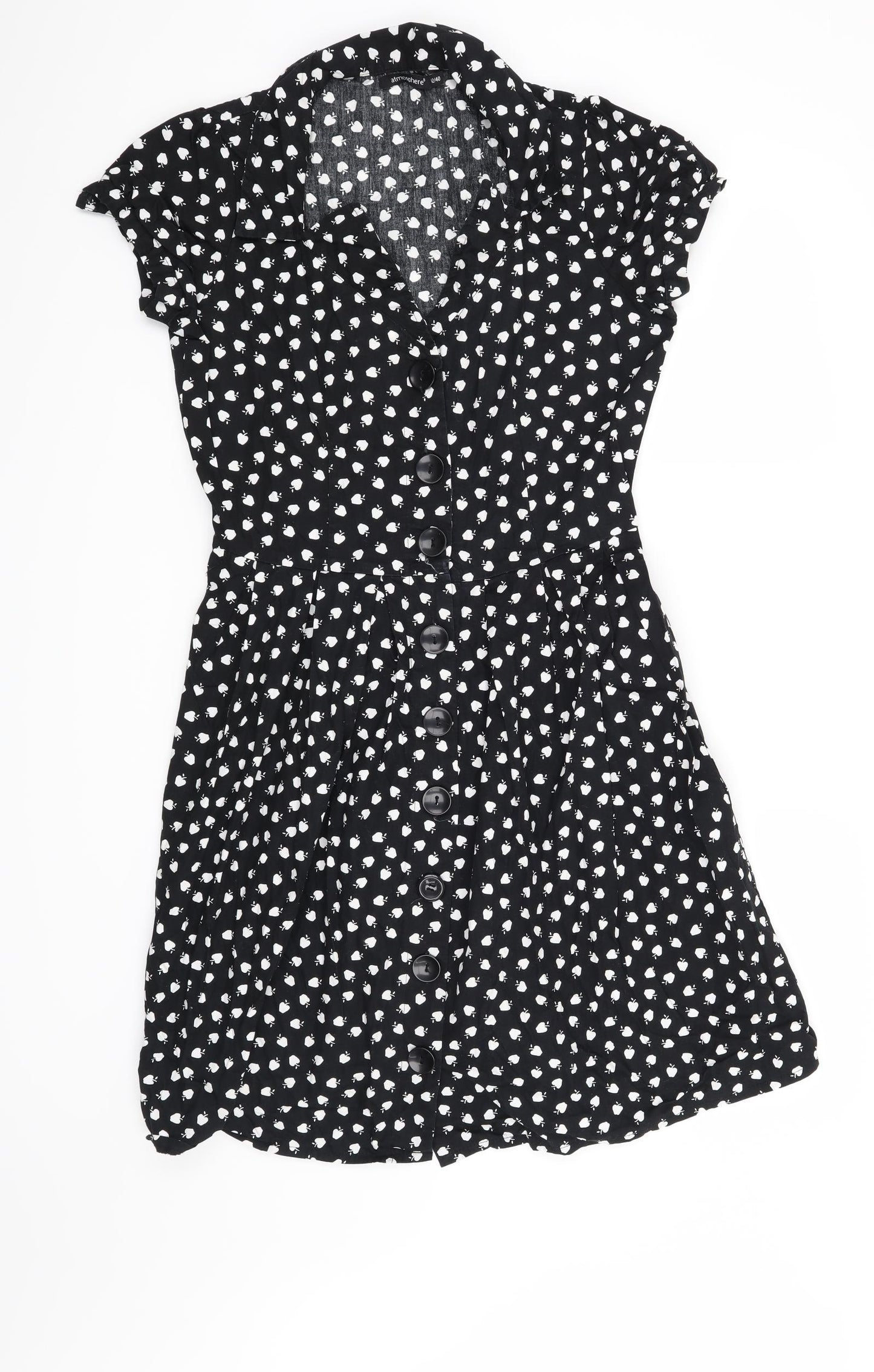 Atmosphere Womens Black   Fit & Flare  Size 12  - Apples