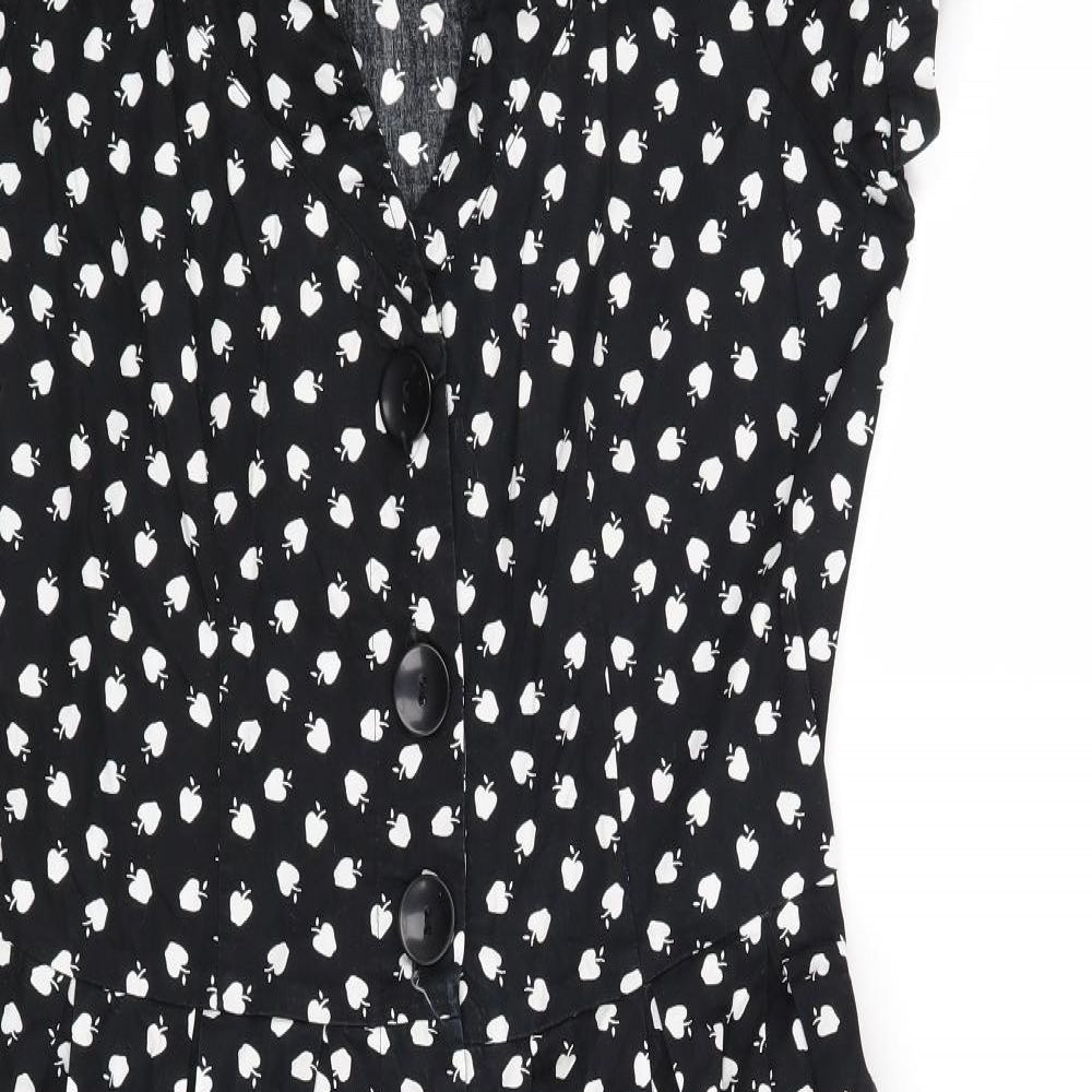 Atmosphere Womens Black   Fit & Flare  Size 12  - Apples