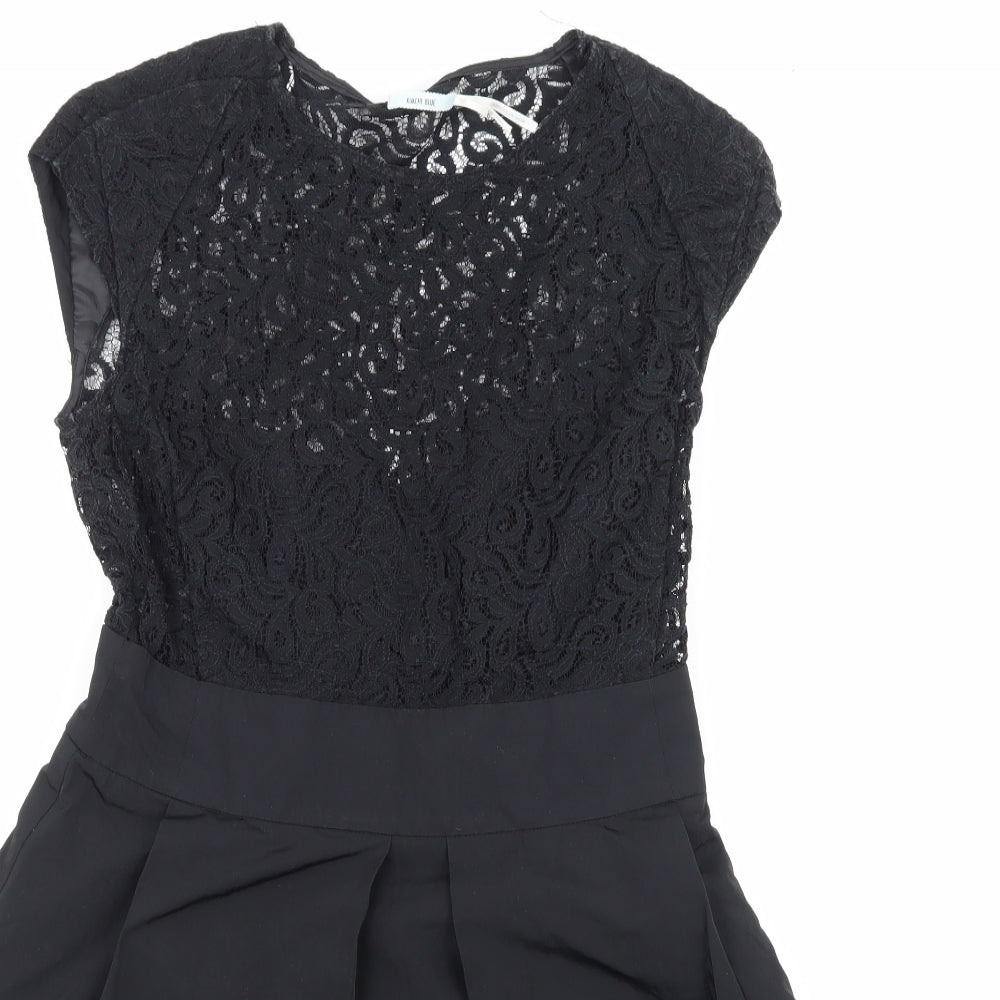 Kimchi Blue Womens Black   Skater Dress  Size S