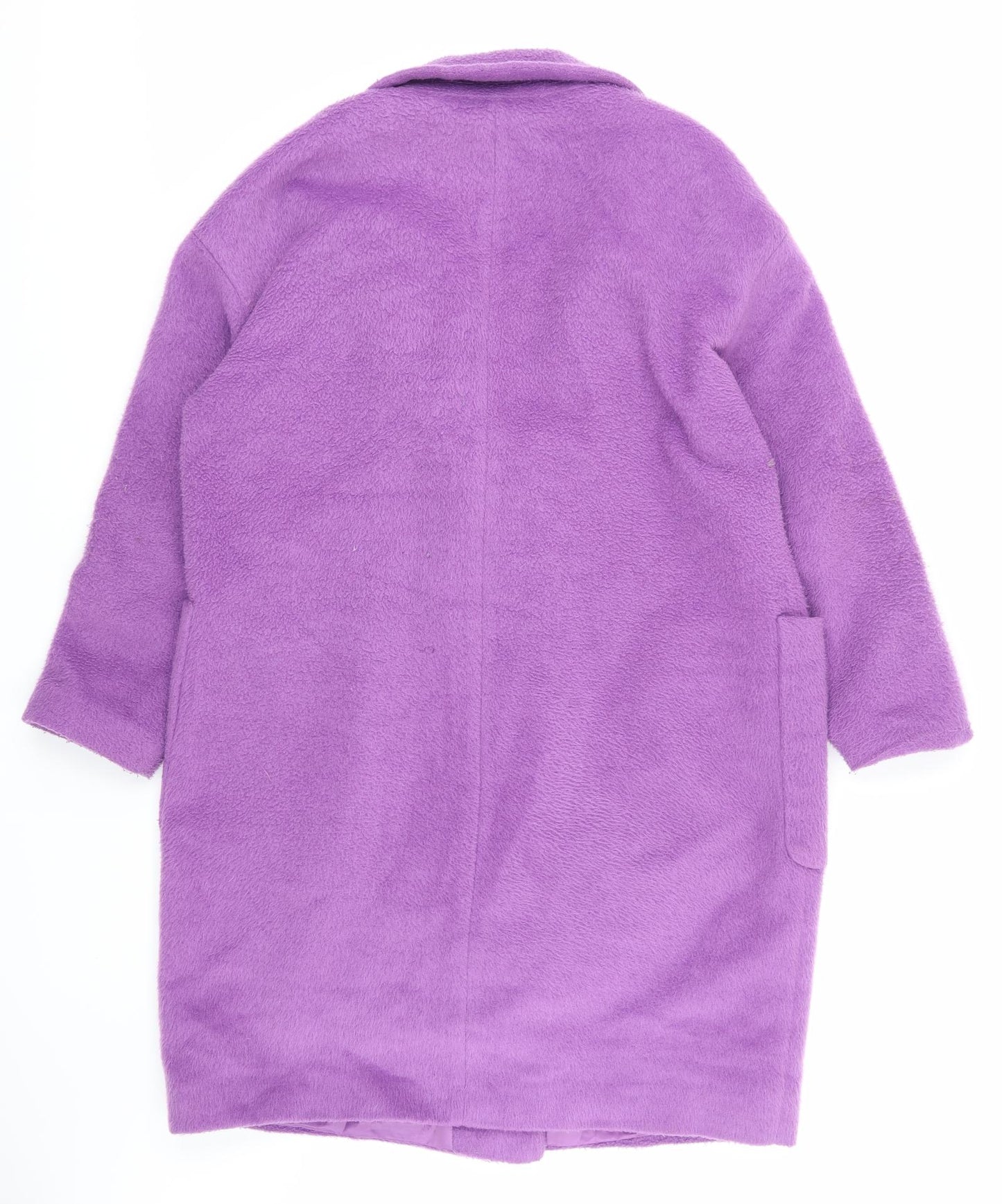 Marks and Spencer Womens Purple   Overcoat Coat Size 18