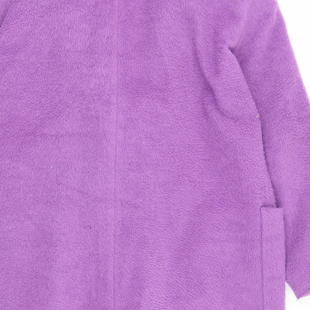 Marks and Spencer Womens Purple   Overcoat Coat Size 18