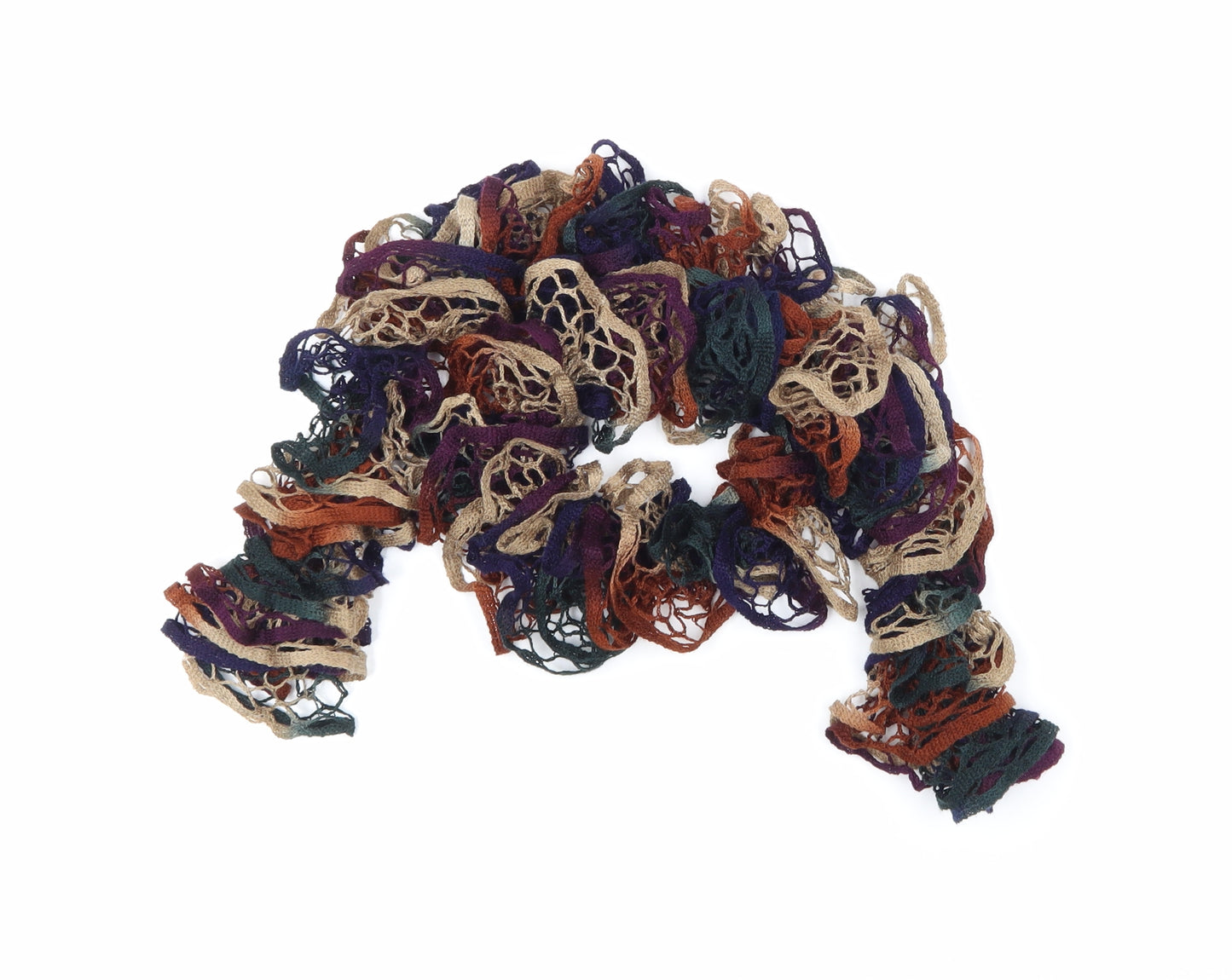 Preworn Womens Multicoloured  Knit  Scarf
