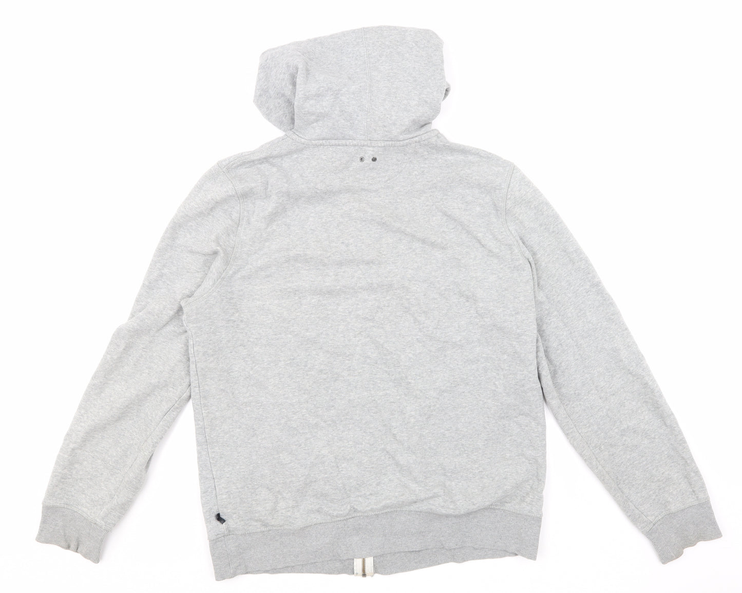 Converse Mens Grey   Full Zip Hoodie Size XL