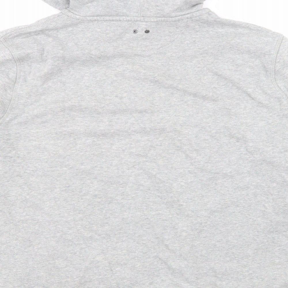 Converse Mens Grey   Full Zip Hoodie Size XL