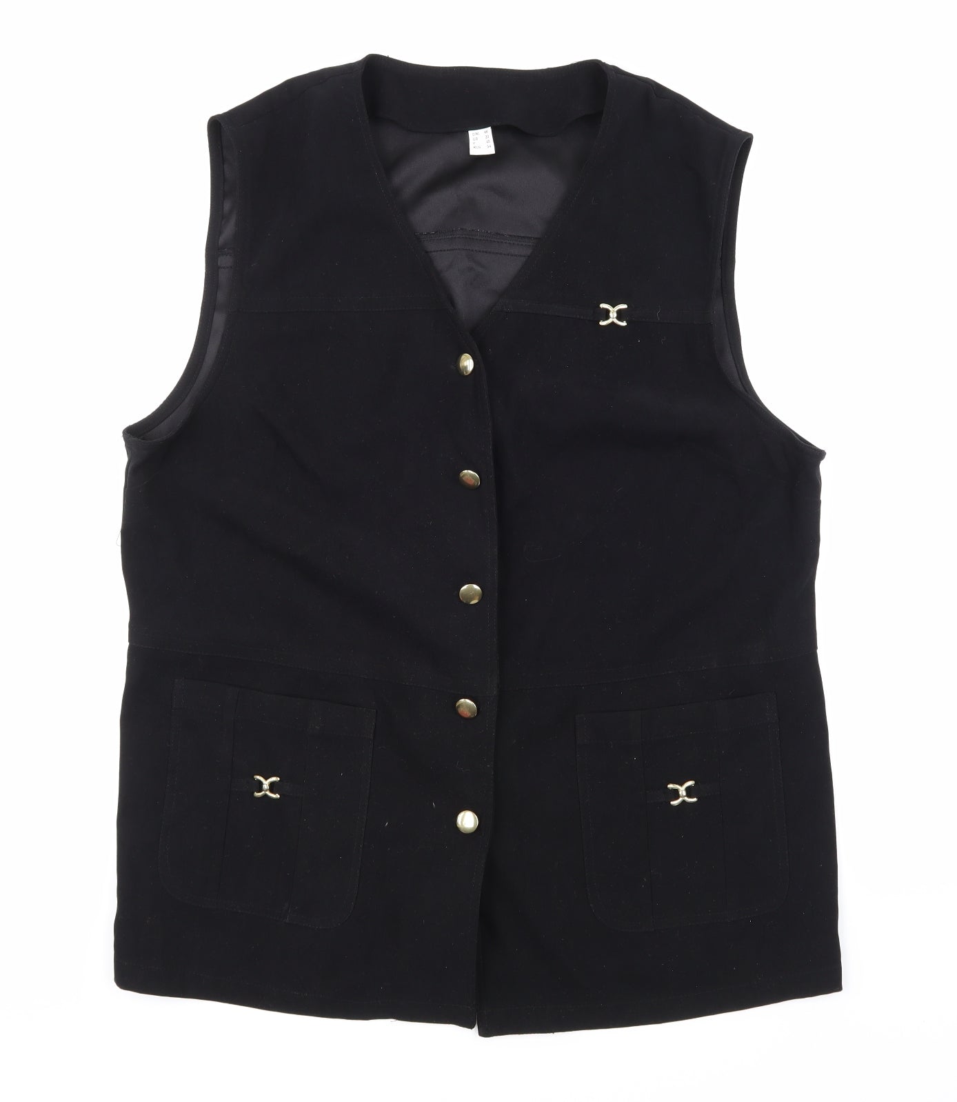 Preworn Womens Black   Jacket  Size 20