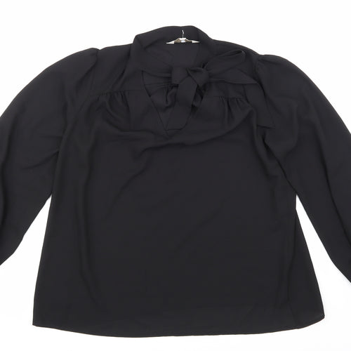 Apricot Womens Black   Basic Blouse Size 10