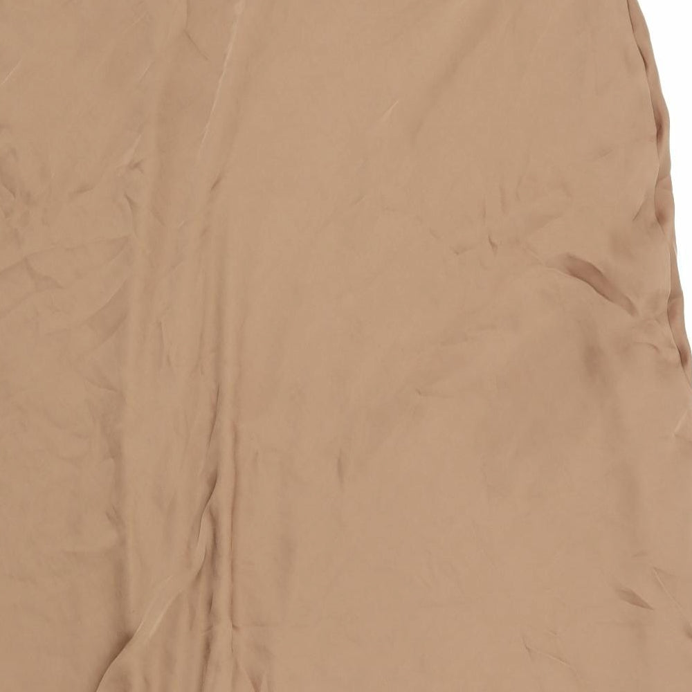 Marks and Spencer Womens Brown   A-Line Skirt Size 24