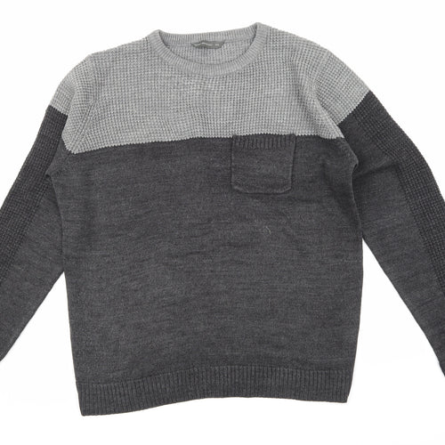Cedar Wood State Mens Grey  Knit Pullover Jumper Size XL