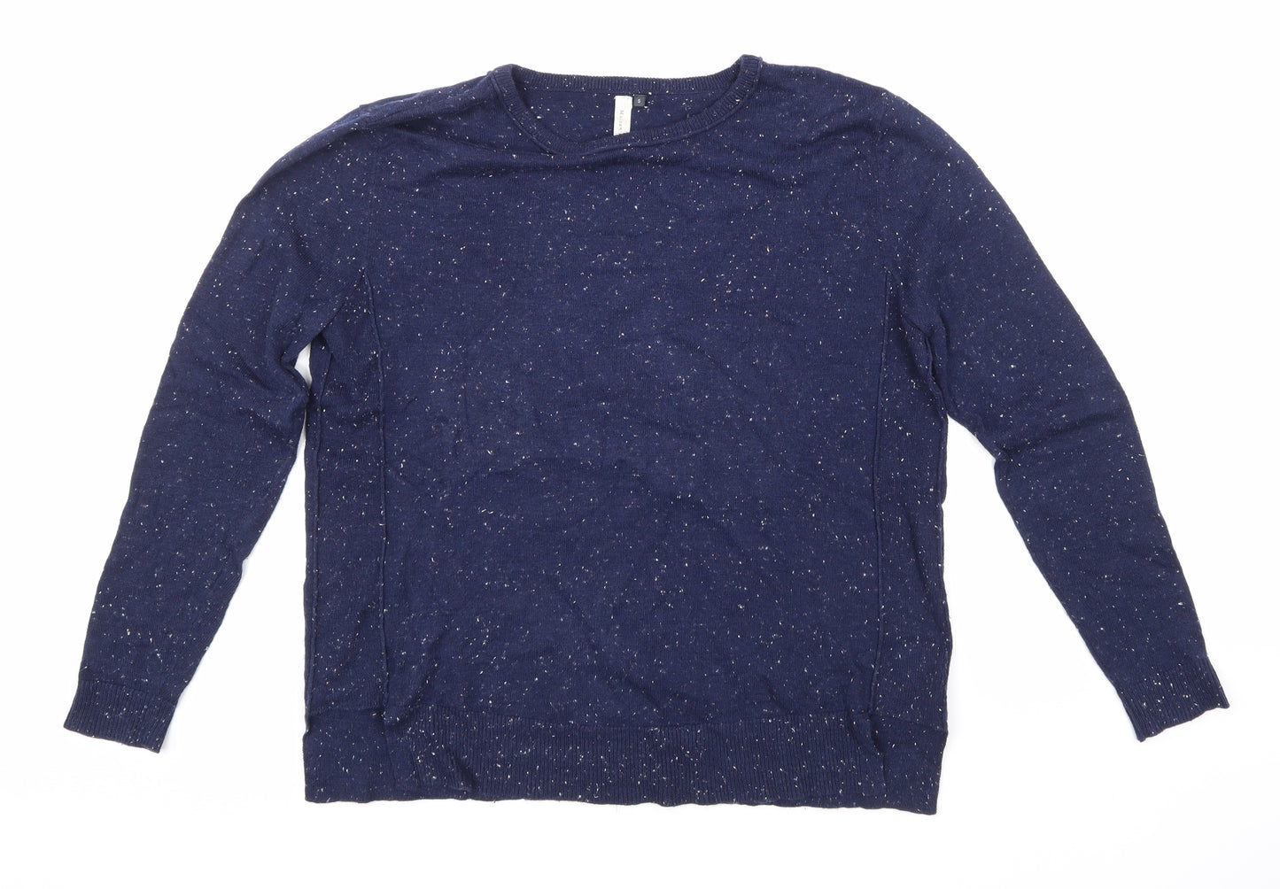 Maison De Nimes Womens Blue  Knit Pullover Jumper Size S