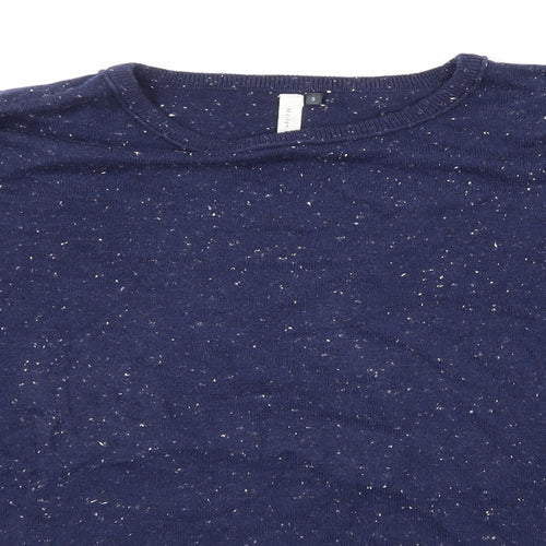 Maison De Nimes Womens Blue  Knit Pullover Jumper Size S