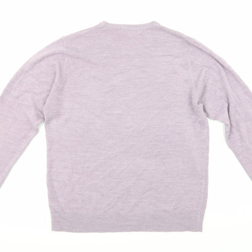 Marks and Spencer Mens Purple   Pullover Jumper Size M
