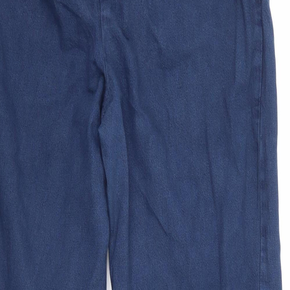 Marks and Spencer Womens Blue   Trousers  Size 10 L27 in