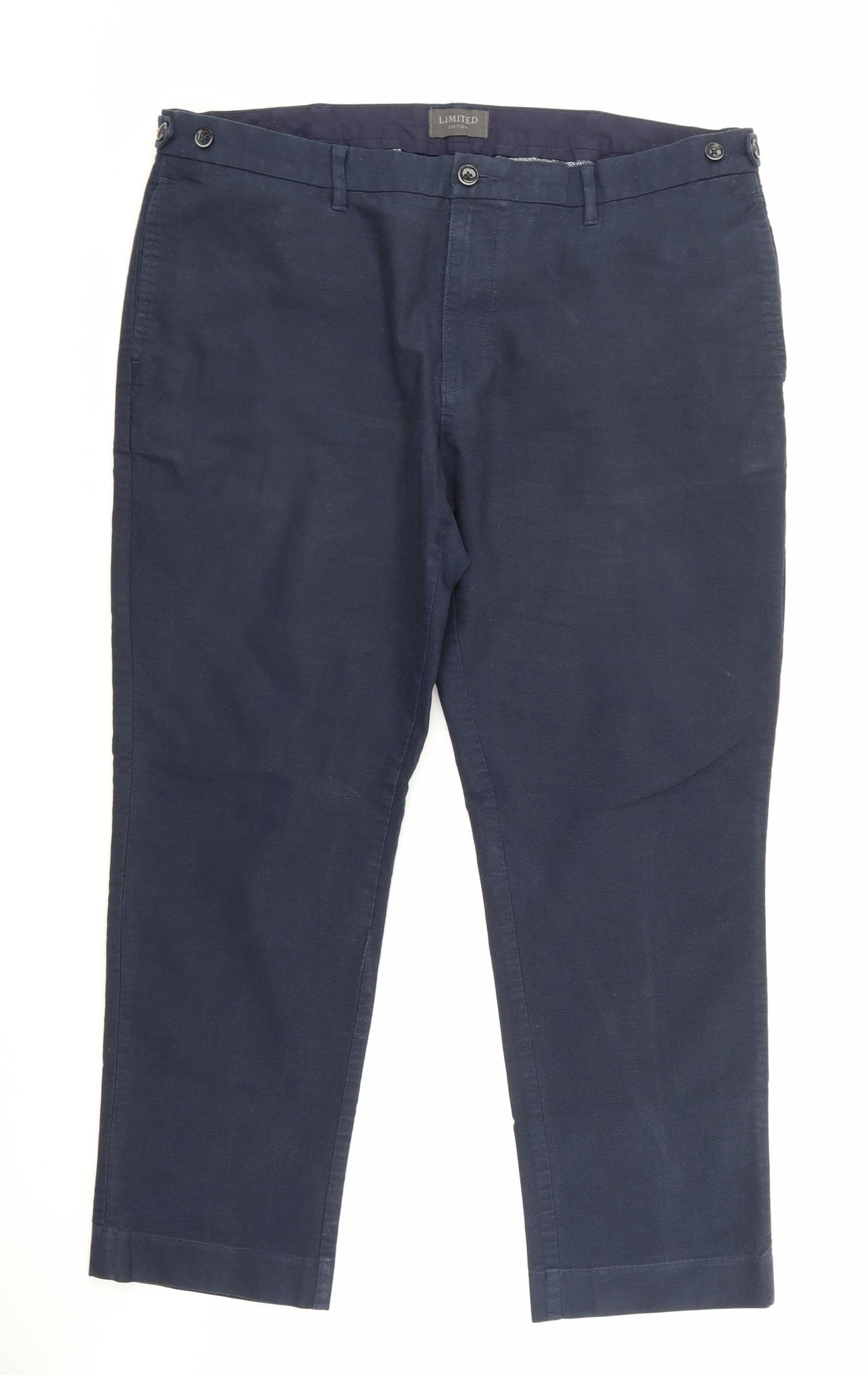 Marks and Spencer Mens Blue   Trousers  Size 40 in L29 in