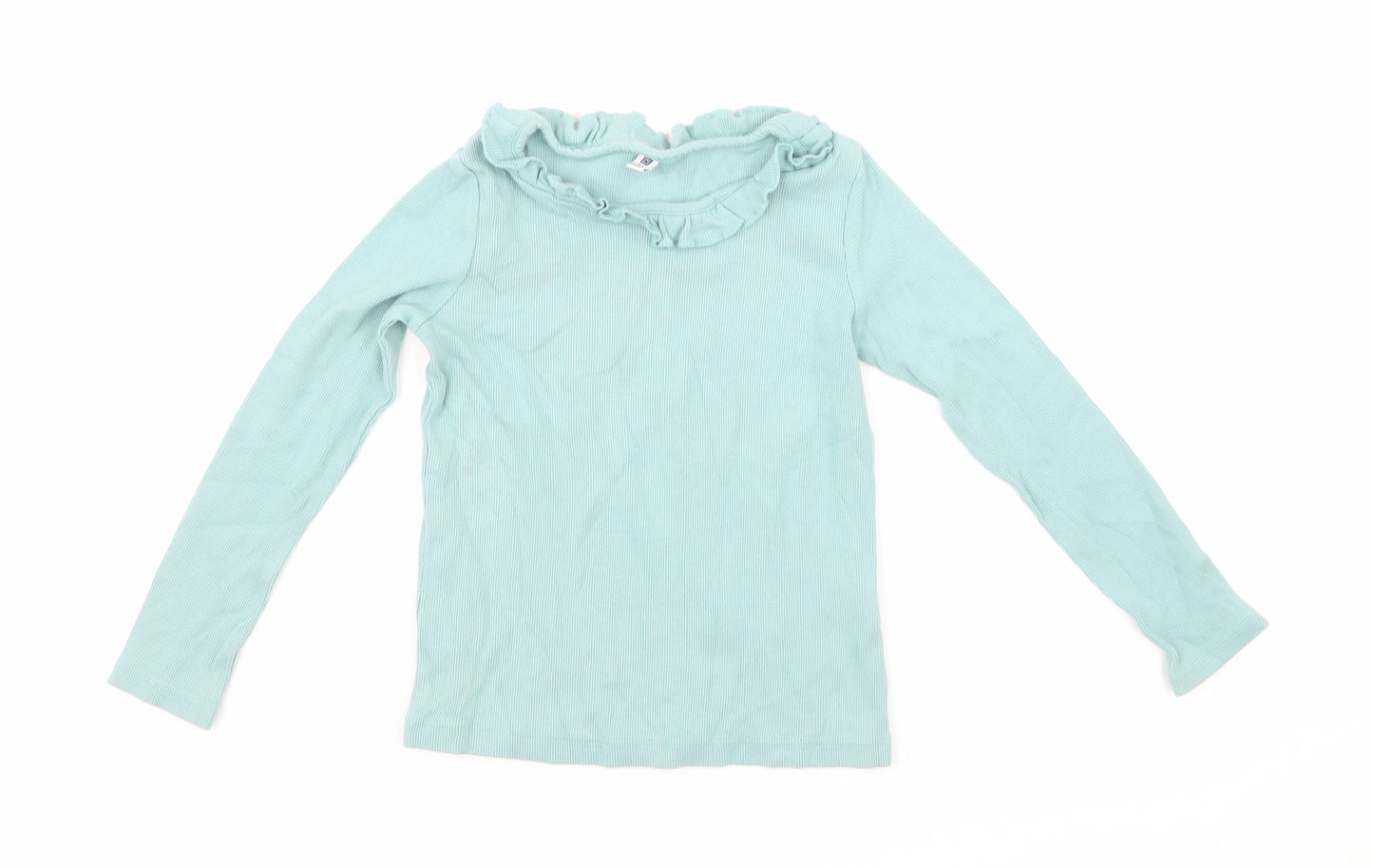 Uniqlo Girls Blue   Basic T-Shirt Size 5-6 Years