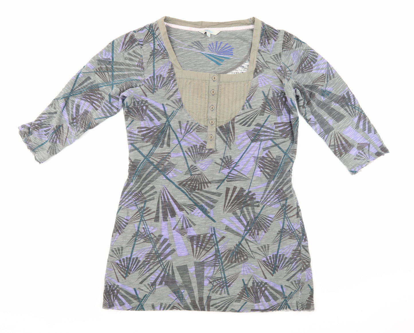 Fat Face Womens Grey   Basic T-Shirt Size 12