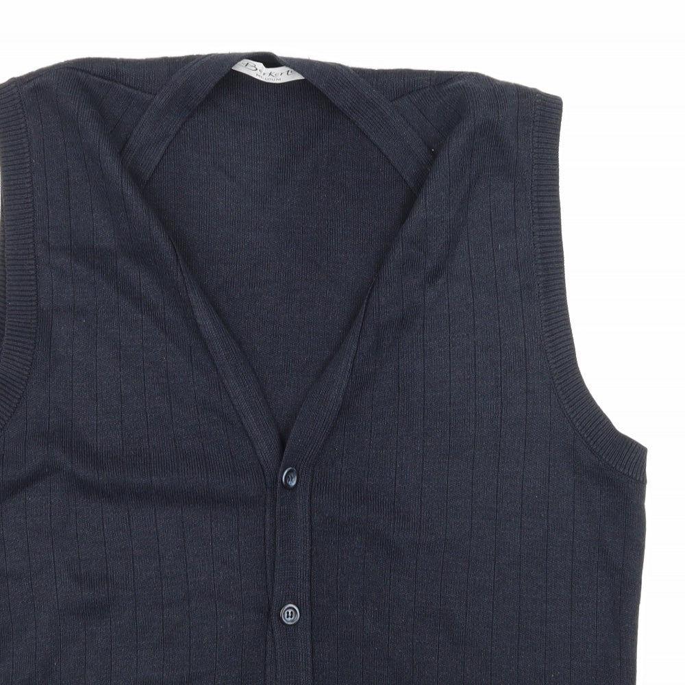 Berkertex Mens Blue  Knit Cardigan Jumper Size M