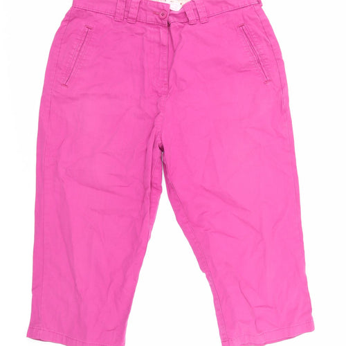 Marks and Spencer Womens Purple   Trousers  Size 14 L20 in