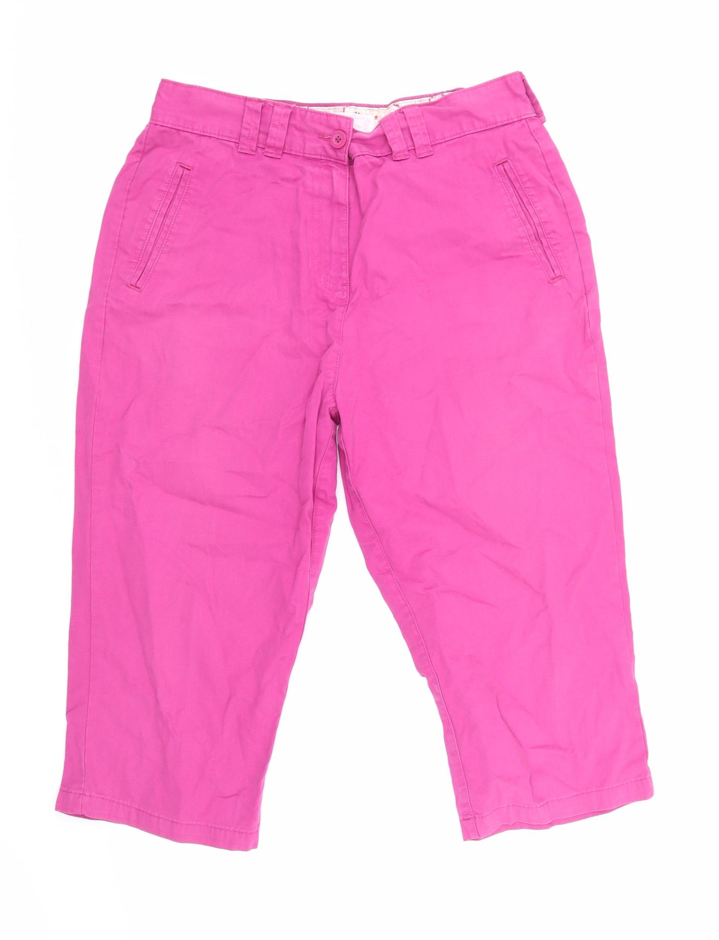 Marks and Spencer Womens Purple   Trousers  Size 14 L20 in