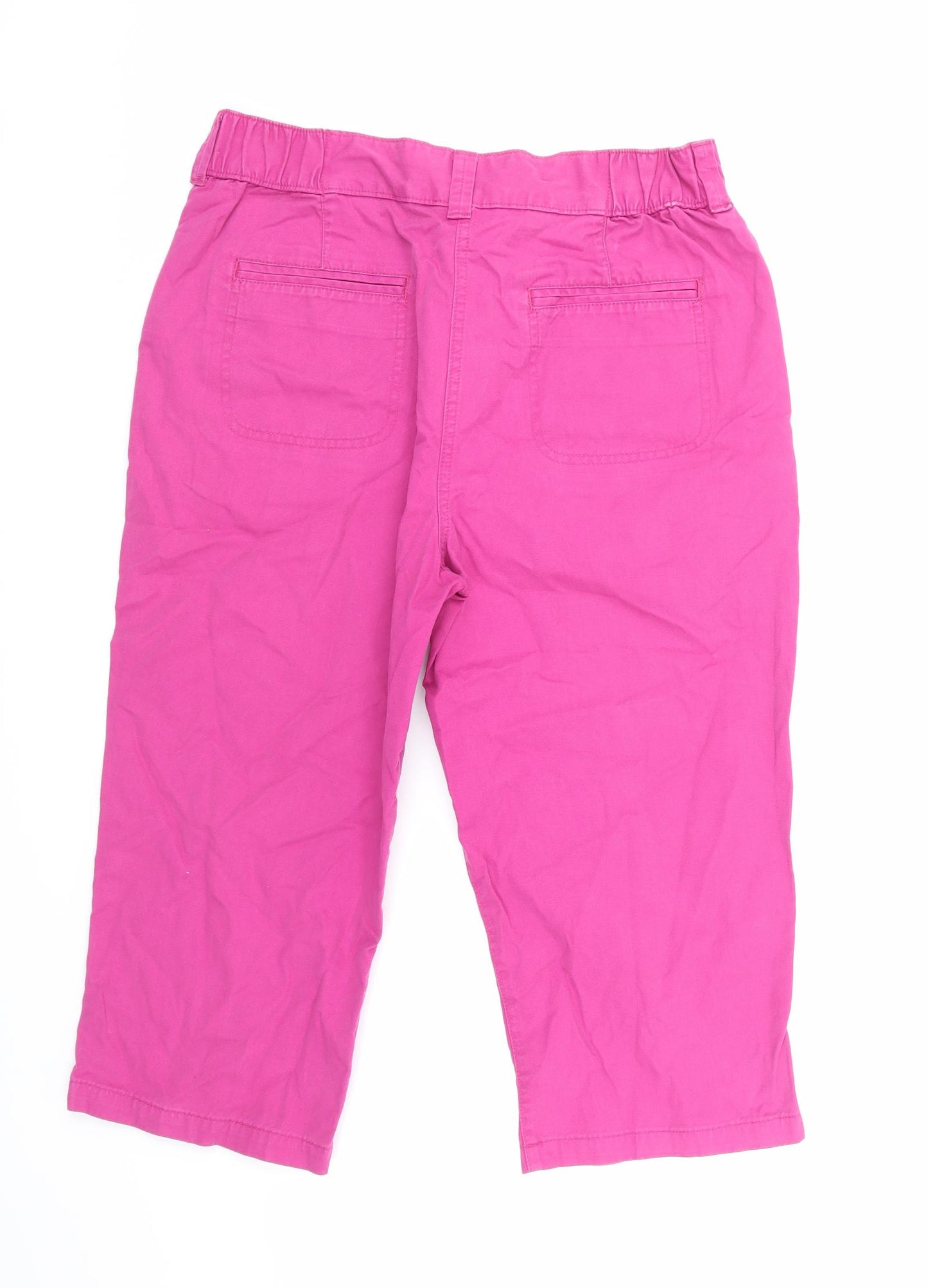 Marks and Spencer Womens Purple   Trousers  Size 14 L20 in