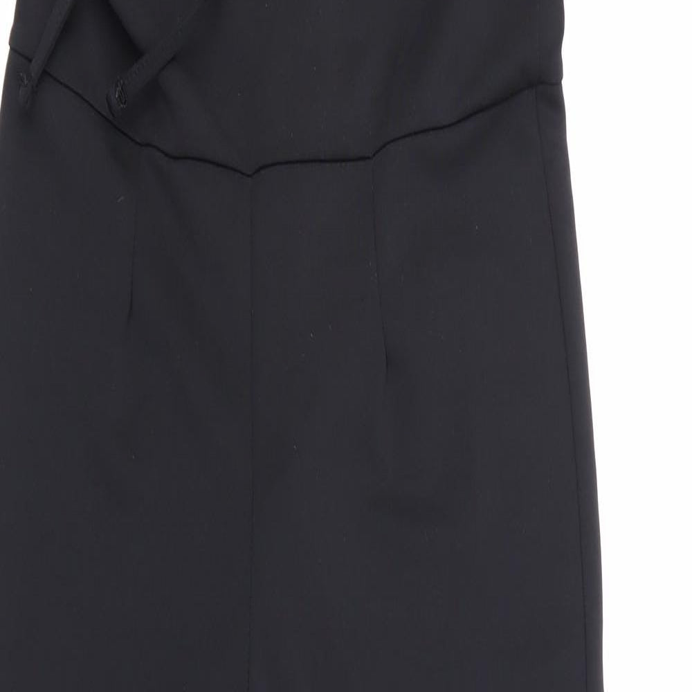 Boohoo Womens Black   Jumpsuit One-Piece Size 14